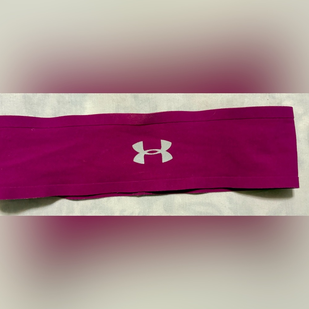 Under Armour Maroon  Headband